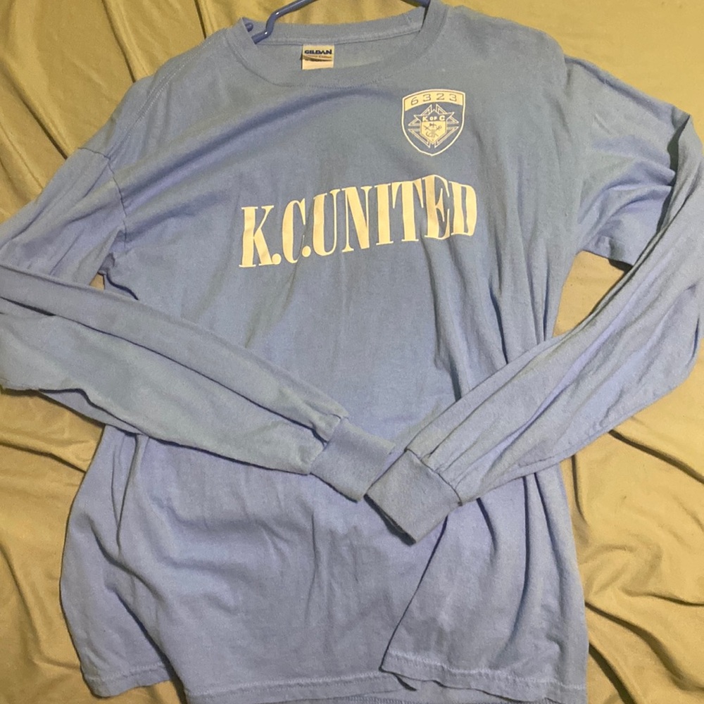 Long sleeve soccer shirt